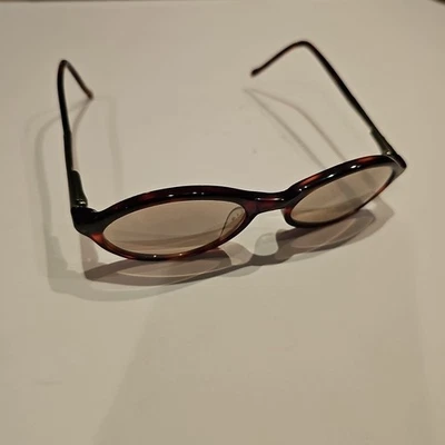 Vtg B&L Ray Ban W2974 Oval Tortoise Shell Amber FRAMES ONLY Gatsby Style Raybans - Image 1 of 4