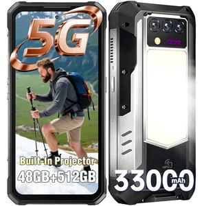 OUKITEL WP100 Titan Projektor Handy 33000mAh 48GB+512GB 200MP Ohne Vertrag Handy - Bild 1 von 10
