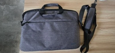 Brand New Grey Laptop Bag With Shoulder Strap 40cm x 28cm x 4cm - Image 1 of 2