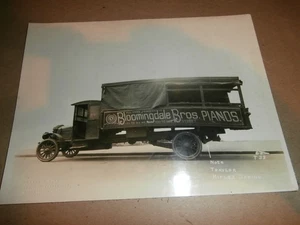 Vintage 1920er Pierce Pfeil LKW Foto Bloomingdale Bros Klaviere New York - Bild 1 von 5
