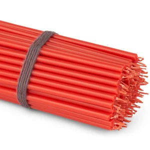 400g (about 100 pcs.) Red altar candles Easter candles length 16 cm high quality - Picture 1 of 1