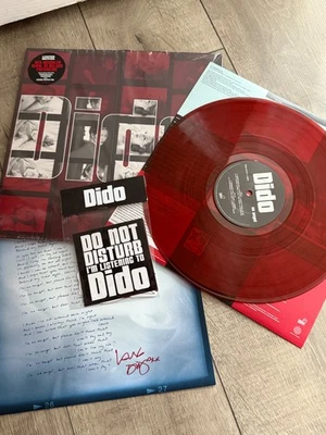 DIDO - NO ANGEL RED MARBLED DELUXE PACKAGING LP VINYL  & SIGNED PRINT & STICKERS - Image 1 of 4