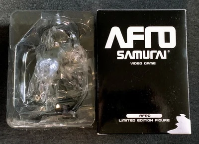 NOVO Afro Samurai Videogame Afro Edição Limitada Figura Gamestop Bônus de Pré-venda - Imagem 1 de 4