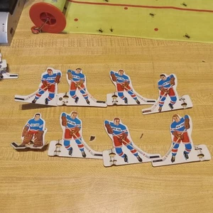 Vintage Hockey Table Top Game Players Metal New York - Picture 1 of 6