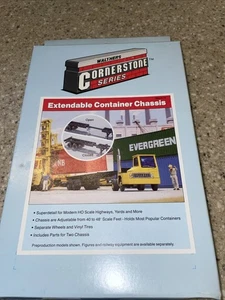 Kit Walthers Cornerstone escala HO 1/87 #933-3110 chasis contenedor extensible - Imagen 1 de 2