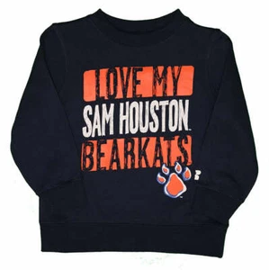 NCAA SHSU Sam Houston State University Love My Bearkats girocollo per bambini in pile - Foto 1 di 5