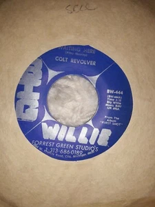 Waiting Here Colt Revolver on Big Willie 45 Ex - Picture 1 of 5