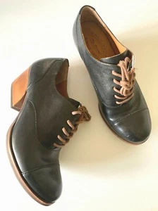 KORK EASY Botines 6 ESTELLA CAP PUNTERA Botines Espalda Con Cordones Envoltura Bloque 2" Tacón - Imagen 1 de 9