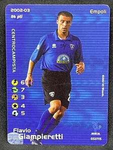 FOOTBALL CHAMPIONS TCG 2002-03 FLAVIO GIAMPIERETTI NONHOLO 032/115 NM - Picture 1 of 2