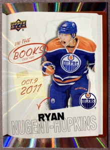 2024-25 UD Tim Hortons In The Books #ITB-1 Ryan Nugent-Hopkins Edmonton Oilers - Picture 1 of 1