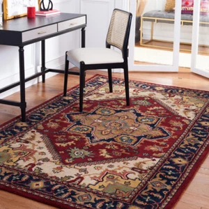 SAFAVIEH Heritage Collection HG625A Handmade Red Rug - Picture 1 of 41