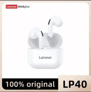 Lenovo LP40 Bluetooth Earbuds 5.0 TWS | Hi-Fi Sound, Touch Control, Mic, Long S - Picture 1 of 8