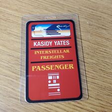 Star Trek ' Id Badge-DS9 Kasidy Yates Interstellaire Freights Ras Costume