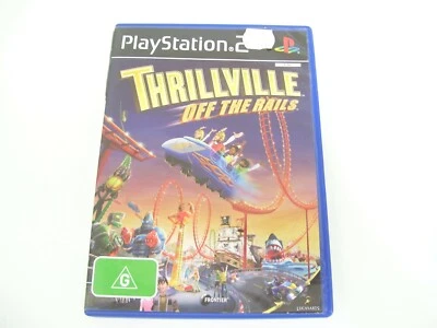THRILLVILLE OFF THE RAILS PS2 GAME PLAYSTATION 2 LUCASARTS SEALED NEW! - Image 1 of 4