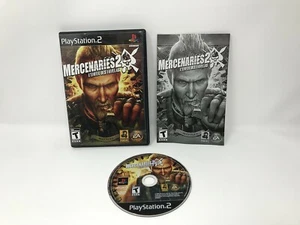 Mercenaries 2: World in Flames Sony Playstation 2 PS2 Complete - (FRENCH MANUAL - Picture 1 of 1