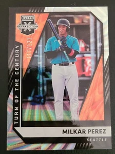 Milkar Perez 2021 Panini Elite Extra Edition Baseball Turn Of The Century... - Picture 1 of 2