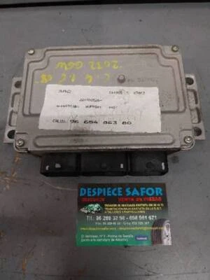 9664339980 centralina motore ecu CITROEN C4 1.4 G 2008 52617 - Immagine 1 di 2