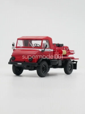 for IXO for Mercedes for Benz Italy for Unimog 404 Fire truck 1/43 - Image 1 of 4