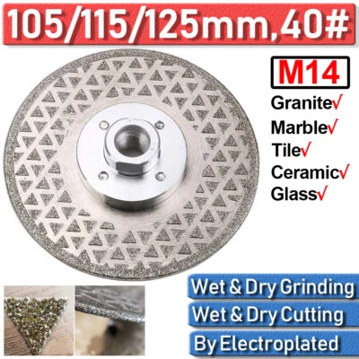 16mm Diamond Cutting Grinding Disc Wheel for Porcelain Tile Marble Saw Blade UK - Image 1 of 4