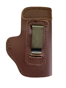 Leather Gun Holster RUGER SR9C & SR40 Compact INSIDE WAISTBAND RIGHT 637 - Picture 1 of 2