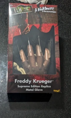 FREDDY KRUEGER A Nightmare on Elm Street SUPREME EDITION METAL GLOVE RUBIES - Image 1 of 4