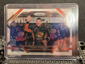 Tony Stewart 2023 Prizm White Sparkle - NT Exclusive Pack WideScreen Card #1 - Picture 1 of 2