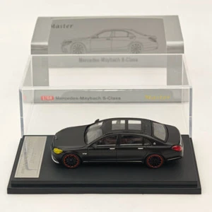 New Mercedes Benz Maybach S-Class S560 Diecast Toys Car Models Black Master 1/64 - Picture 1 of 8