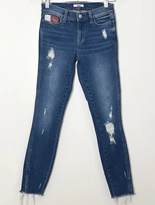Tommy Hilfiger Jeans Women’s 4 Skinny Distressed Y2K Preppy - Picture 1 of 8