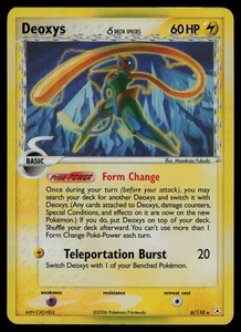 Deoxys - 6/110 - Ex Holon Phantoms Holo Rare Pokemon Card -- MP (crease) - Picture 1 of 2