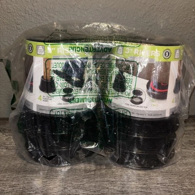 2 juegos de elevadores de cama/elevadores de muebles con acero CB672 Premium de 3 pulgadas Foto 1 de 3