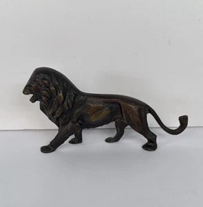 Bronzefigur Löwe - Bild 1 von 8