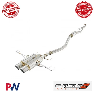 Doble barril Skunk2 Mega Power para Honda Civic 1.5T Sport 16-21 4 puertas hatchback Foto 1 de 4