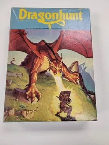 Avalon Hill DragonHunt Board Game Bookcase 838 1982 Fantasy Game - Picture 1 of 3