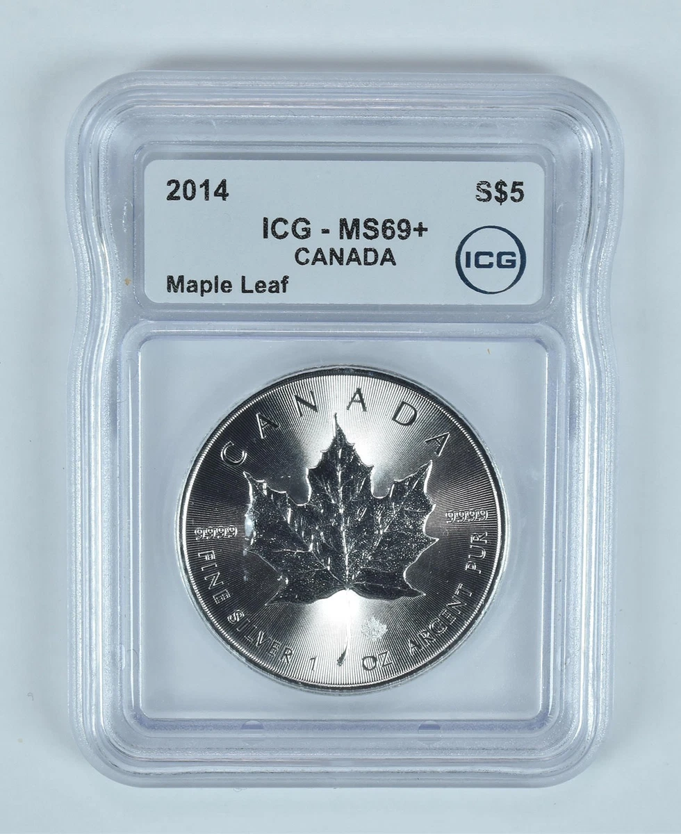 Canadian Maple Leaf MS 69 Silver Bullion Coins for sale | eBay