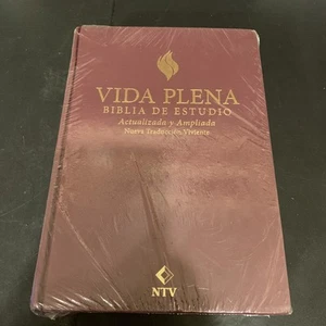 Vida Plena Biblia De Estudio Actualizada Y Ampliada - UNUSED - Foto 1 di 10