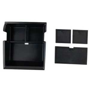 Car Storage Box Anti-slip Black Car Accessories Depth Plastic Practical To Use - Picture 1 of 23