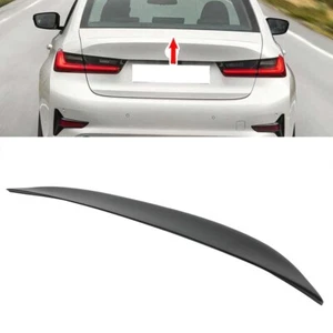 Unpainted FRP Fit For BMW 3-Series G20 Sedan High Kicks Trunk Spoiler 330i 2020 - Picture 1 of 6