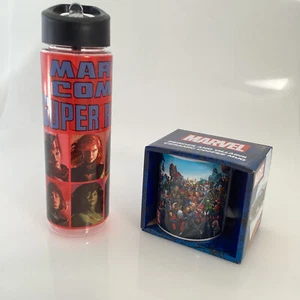 Marvel Heroes and Villians Sammeltasse und weibliche Superhelden Trinkflasche - Bild 1 von 24
