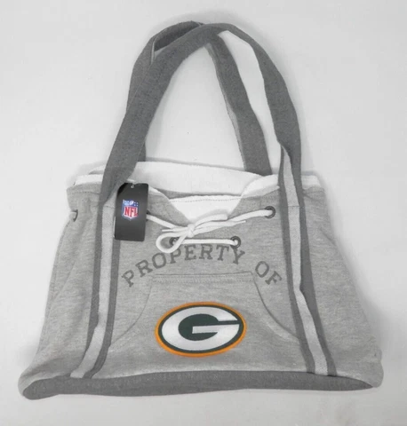 NFL Green Bay Packers Hoodie Purse • Tote Shoulder Bag Handbag Sweatshirt NEW Cover