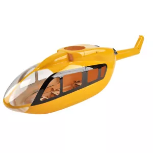 450 EC-145 Heli 450 Size RC Pre-Painted Fuselage YELLOW BLUE Painting RC Model - Picture 1 of 14