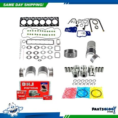 Kit de reconstrucción de motor DNJ EK1166B para 03-04 Dodge Ram 2500 Ram 3500 5,9 L L6 OHV 24v Foto 1 de 4