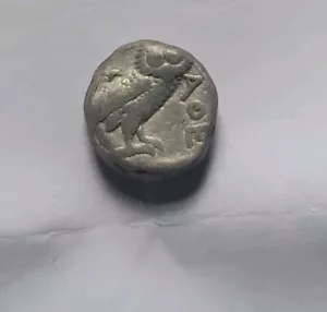 Attika Athen Athene Eule Tetradrachme Münze 310 v. Chr. 16,8 g - Bild 1 von 2