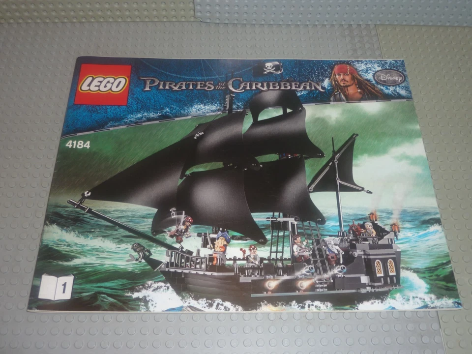 LEGO Notice de Montage Instruction Pirates Des CaraÏbes Set 4184 Livret 1 - Photo 1/1