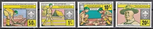 TANZANIA:1982 SC#205-08 MNH Scouting Year AP2132 - Picture 1 of 2