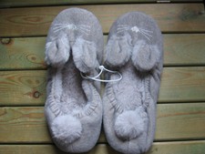 new look rabbit slippers