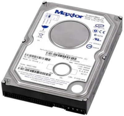 Hard Drive Maxtor Diamondmax 17 160GB 6G160P0 7200U/Min 8MB Ata Ide 3.5'' Inch - Image 1 of 3
