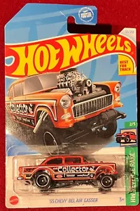 HOT WHELLS '55 CHEVY BEL AIR GASSER ORANGE 63/250. SEE COMBINED OFFERS! - Picture 1 of 1