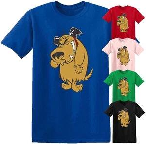 Muttley Dog T-Shirt Vintage Retro TV Series Muttley Funny Cartoons T Shirt Top - Picture 1 of 9
