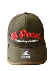 El Patole Sinaloa Surf Adventures Surf Ocean Camp Baseball Cap Hat NWT - Picture 1 of 4