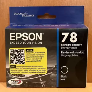Neu Original Epson 78 Schwarz Noir Tintenpatrone Standardkapazität - Bild 1 von 3